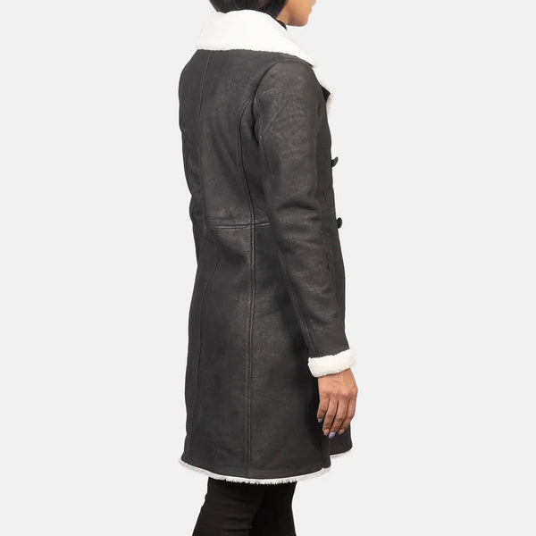 City Scape Trench leather Coats