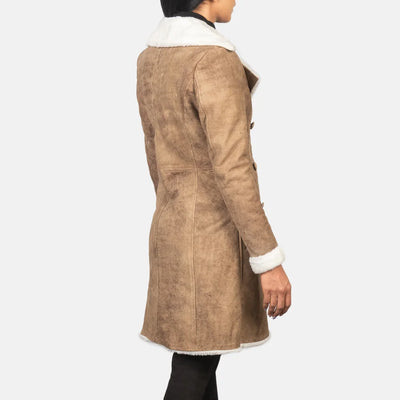 City Scape Trench leather Coats