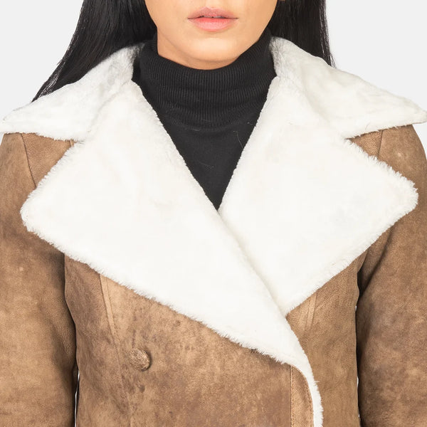 City Scape Trench leather Coats