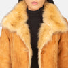 Milan Spirit Leather Shearling Coat