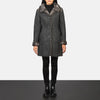 Milan Spirit Leather Shearling Coat