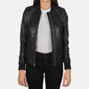 Naya Leather Bomber Jacket for Women | Order Now