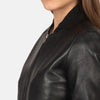 Naya Leather Bomber Jacket for Women | Order Now