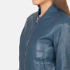 Naya Leather Bomber Jacket for Women | Order Now