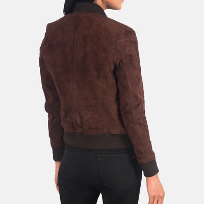 Naya Leather Bomber Jacket for Women | Order Now