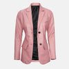 Nola Stellar Womens Leather Blazer