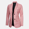 Nola Stellar Womens Leather Blazer