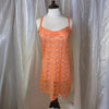 Orange Verovica One-Piece Sultry Soft Net Nighty