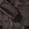 Panorama Leather Jacket  Leather Bomber Jacket