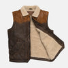 Phantom Feather Raiment Leather Vest Mens