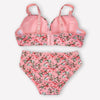 Pink Floral Padded Set