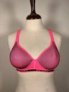 Red Sports Back Padded Bra