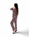 Premium Printed Soft Linen Loungewear for Her