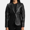 Prestige Leather Blazer Jacket