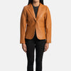 Prestige Leather Blazer Jacket