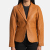 Prestige Leather Blazer Jacket