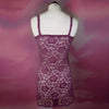 Purple Verovica One-Piece Sultry Soft Net Nighty