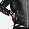 Quantum Leather Bomber Jackets