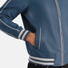 Quantum Leather Bomber Jackets