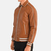 Quantum Leather Bomber Jackets