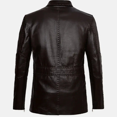 Rebirth Phoenix Leather Blazer Jacket