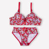 Pink Floral Padded Set