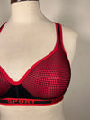 Red Sports Back Padded Bra