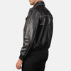 Rhythm Leather Jacket  Leather Bomber Jacket