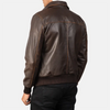 Rhythm Leather Jacket  Leather Bomber Jacket