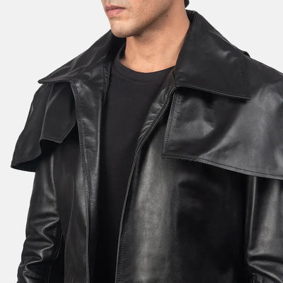 Ruby Roamer Leather Duster Jacket