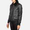 Squad Leather Bomber Jacket for Women