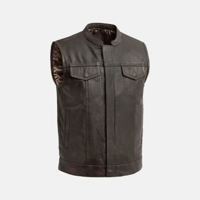 Stalwart Glide Leather Vest