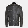 Steel Heart Leather Biker Jacket  Men's Biker Jacket