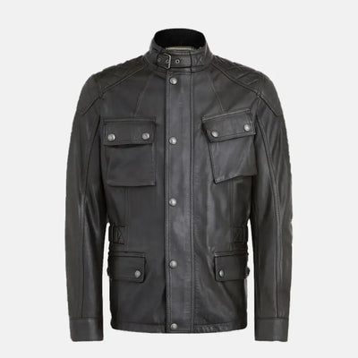 Steel Heart Leather Biker JacketMen's Biker Jacket