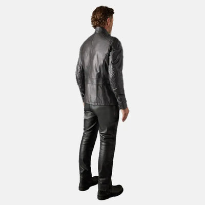 Steel Heart Leather Biker JacketMen's Biker Jacket