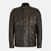 Steel Heart Leather Biker Jacket  Men's Biker Jacket