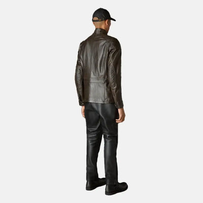 Steel Heart Leather Biker JacketMen's Biker Jacket