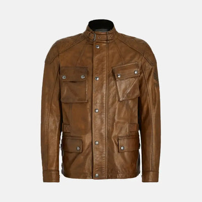 Steel Heart Leather Biker JacketMen's Biker Jacket