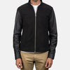 Stormbringer Leather Bomber Jacket For Men