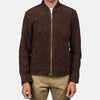 Stormbringer Leather Bomber Jacket For Men