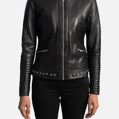 Streetwise Leather Biker Jacket | Women's Biker Jacket