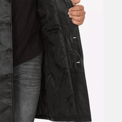 Summit Raider Mens Leather Duster