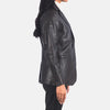 Svelte Sleek Leather Blazer Outfit