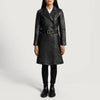 Timberline Womens Leather Coat | Womens Black Leather Coat