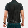 Torque Titan Leather Motorcycle Vest