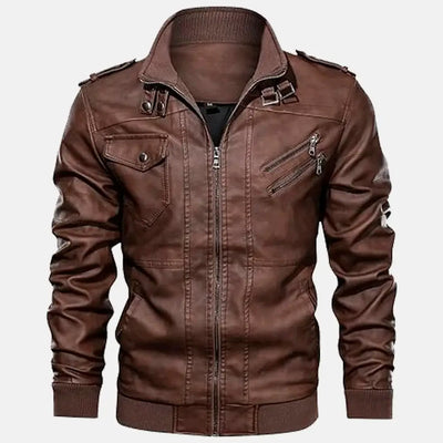 Untamed Trails Removable Hooded Leather Jacket