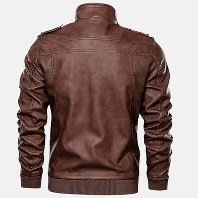 Untamed Trails Removable Hooded Leather Jacket