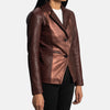 Uptown Womens Leather Blazer