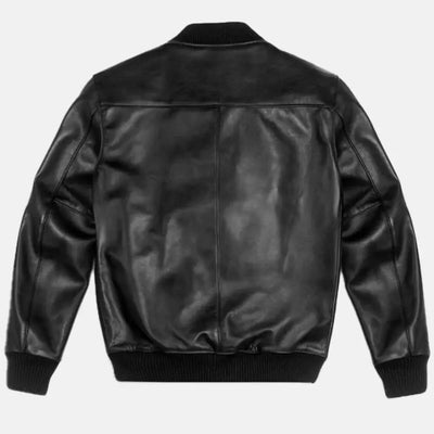 Valkyrie Vision Leather JacketLeather Bomber Jacket