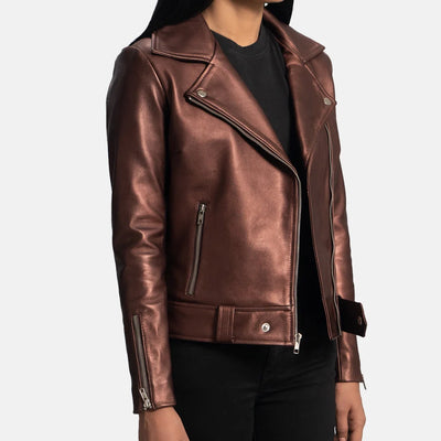 Vandal Leather Biker Jacket | Women's Biker Jacket